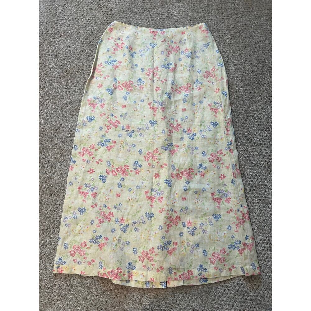 Vintage Liz Claiborne Floral Skirt - Picture 3 of 3
